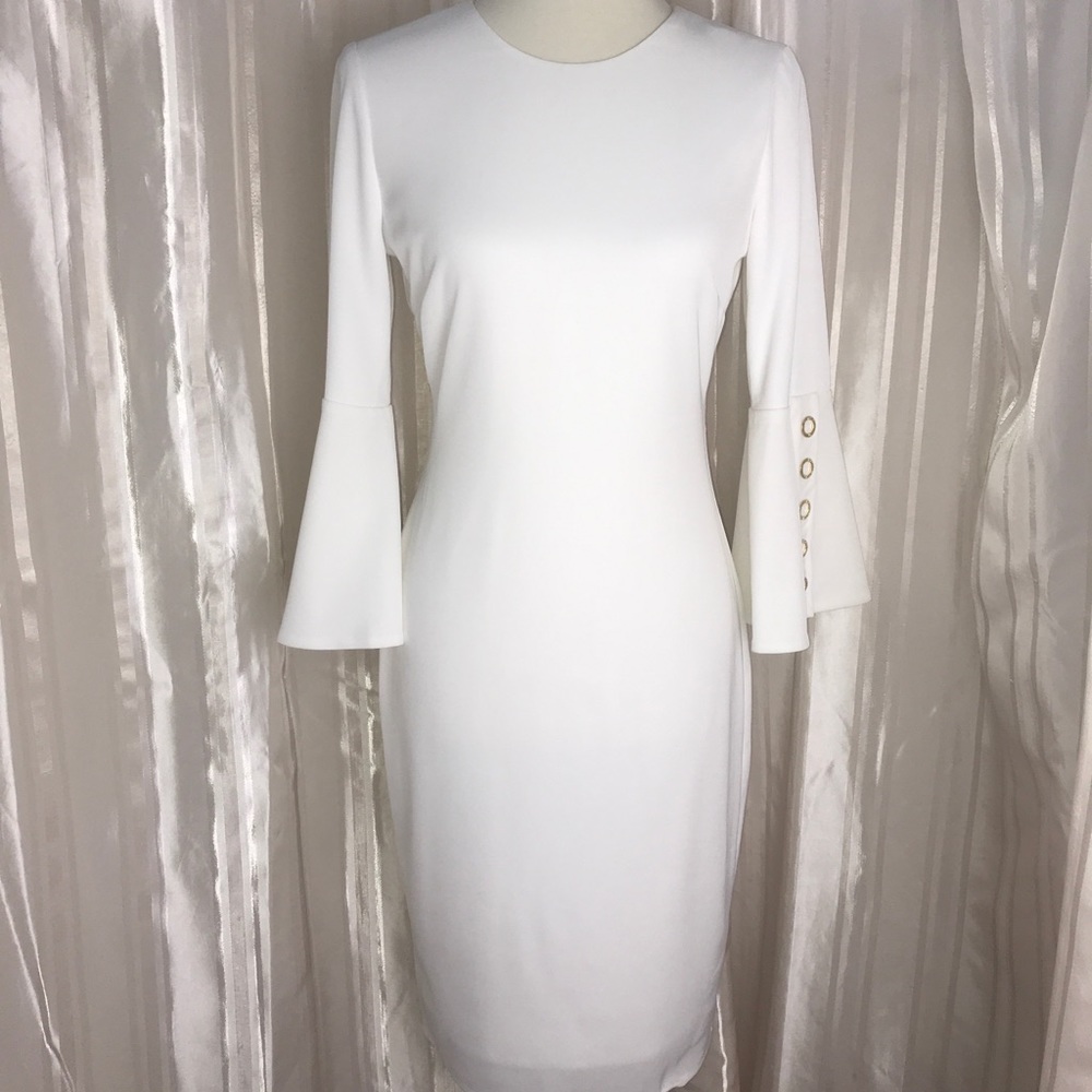 Calvin Klein White Dress - Picture 8 of 8